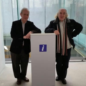 Álex Vázquez (izq.) y José Barreiro