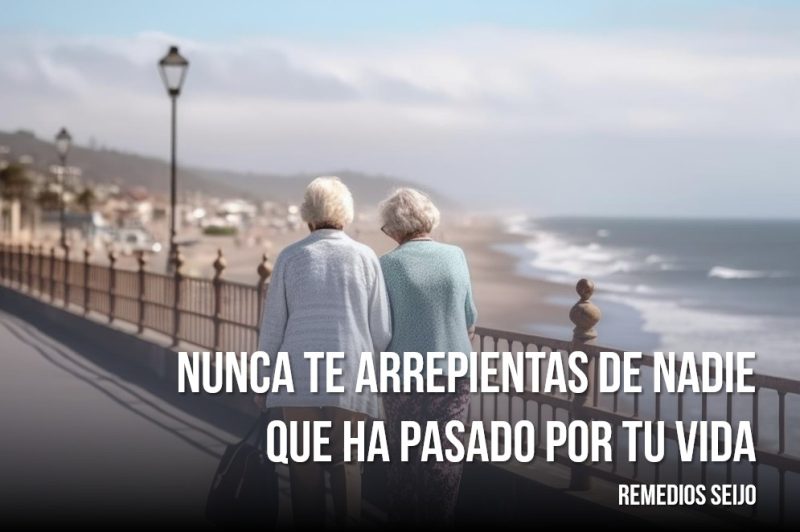 Nunca te arrepientas de nadie que ha pasado por tu vida Nunca te arrepientas de nadie que ha pasado por tu vida